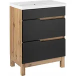 Koupelnová skříňka s keramickým…