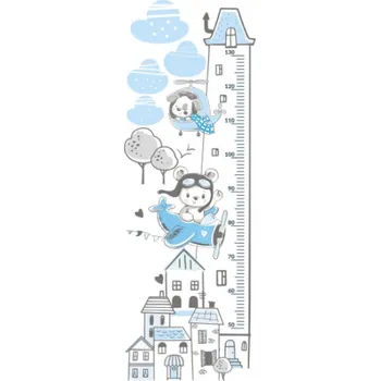 Metr na stěnu - Městečko a medvídci ve vrtulníku a letadle