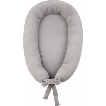 Hnízdečko pro miminko Sametové hnízdečko - Šedá