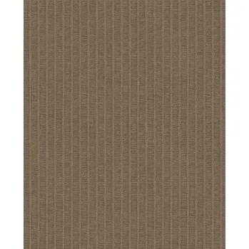 Tapeta Eijffinger Vliesová tapeta na zeď, hnědá, imitace rohože, pruhy, 350674, Amber, Eijffinger, velikost 10 x 0,52 m