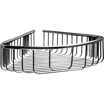 Nerezová polička Sanela SLZD 26 rohová, povrch lesklý