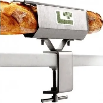 Kráječ na chleba L.TELLIER Kráječ baget pro výrobu sendvičů s klipem