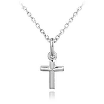 Řetízek 1967 MINET Stříbrný náhrdelník křížek