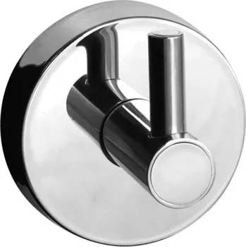 Držák na ručník Nerezový háček Sanela SLZD 02, povrch lesklý