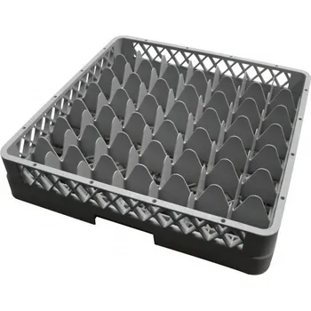 Příslušenství pro myčku RM GASTRO Koš plastový na sklenice - 49 pozic C 1049 RedFox