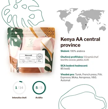 Káva Kenya AB central province 250 g