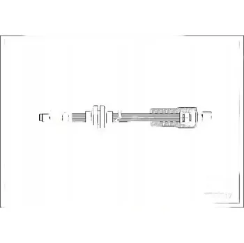 Brzdová hadice Corteco 19018517 Flexibilní brzdová hadice