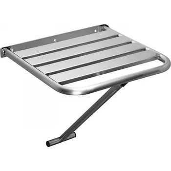 Koupelnové sedátko Nerezové sklopné závěsné sedátko Sanela SLZM 06 do sprchy