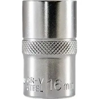 Autodílna ROOKS Nástavec 1/2" šestihranný 16 mm RKS OK-01.2616