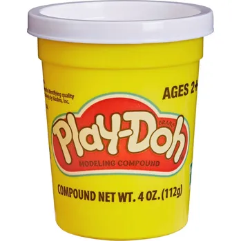 Hasbro HASBRO PLAY-DOH Kelímek bílá barva modelína 112g v kelímku