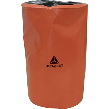 Pracovní přilba DELTA ANCOV / Skladovací taška pro samoupínací zařízení - oranžová Univerzální