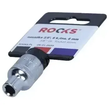 Nářadí pro automobil ROOKS Nástavec 1/4" šestihranný 6 mm RKS OK-01.2659