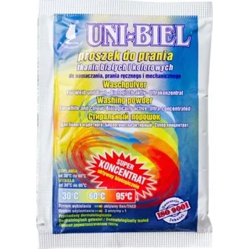 Prací prášek Prášek na bílé prádlo a barevné prádlo Radziemska 70 g