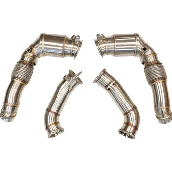 Zadní díl výfuku TurboWorks Downpipe BMW 550i G30 750i G11 850i G14 G15 G16