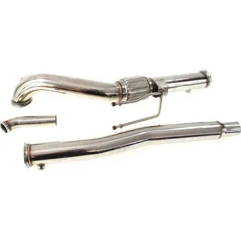 Výfuková trubka TurboWorks Downpipe Audi A3 VW Golf V Seat Leon 2.0T FWD Turbo GT30 / GT35