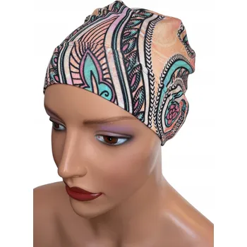 Čepice Eva Design turban vícebarevný, univerzální velikost