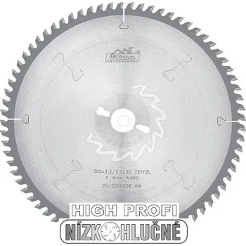 Pilový kotouč SK pilový kotouč PILANA 5397-13 300x30-72TFZL-HP