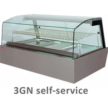 Teplá vitrína samoobslužná KENTUCKY 3GN self-service