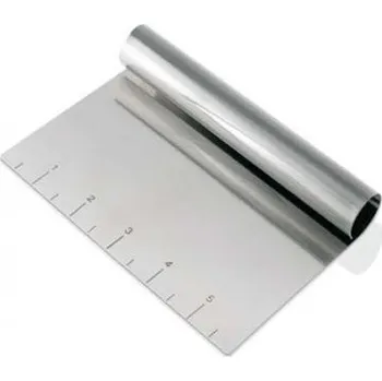 Kuchyňská stěrka Stěrka na těsto nerezová 15 cm