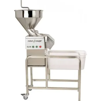 Kráječ zeleniny Robot coupe Krouhač zeleniny CL 55 E/A, 230V s automatickou hlavou + podstavec 1/1 GN