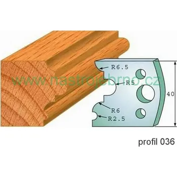 Příslušenství k frézce Omezovač profilových nožů 036 PILANA
