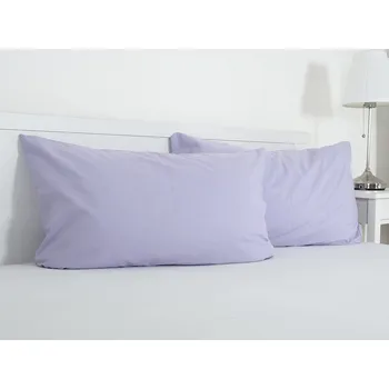 Polštář B.E.S. - Petrovice, s.r.o. Povlak na visco polštář bavlna popelín 45x75 cm - levandulová