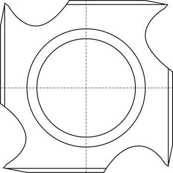 Příslušenství k nářadí IGM N021 Žiletka tvrdokovová - 18x18x1,95 Dřevo+