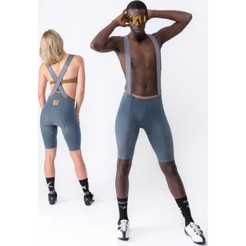 Cyklistické kalhoty Kraťasy Rosti Kraťasy Rosti Jeans 25-30055 Bib pánské jeans L L