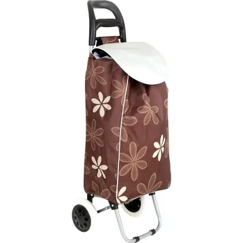 BRILANZ Taška na kolečkách CARRIE hnědá