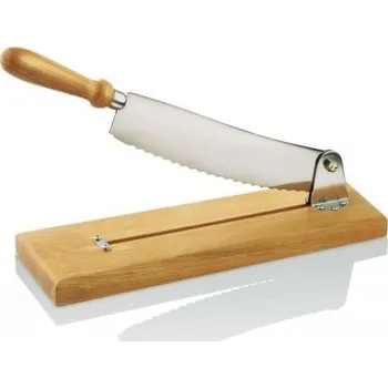 Kráječ na chleba L.TELLIER Kráječ pečiva stolní Ekonomik, dřevěná