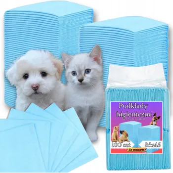 Vrták PODLOŽKY HYGIENICKÉ PRO PSY ABSORPČNÍ PRO PŘEBALOVÁNÍ 33x45 100 KS