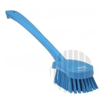 Mycí kartáč na vozidlo Kartáč VIKAN ruční s prodlouženou rukojetí - modrý