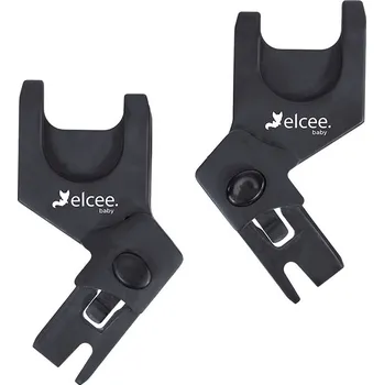 Kočárek Leclerc Adaptéry / Elcee pro instalaci autosedaček 0+ na kočárky Rozbalev(n)o