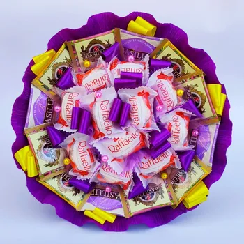 umělá květina Ateliér Confetti Kytice z bonbónů - Rosemary