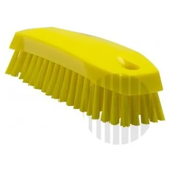 Kartáč VIKAN ruční středně tvrdý - žlutý