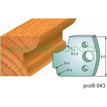 Příslušenství k frézce Omezovač profilových nožů 043 PILANA