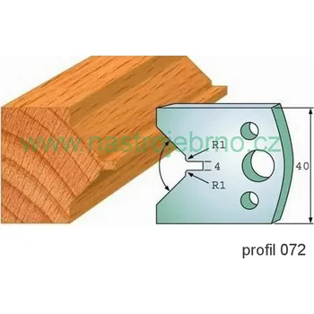 Příslušenství k frézce Profilový nůž 072 PILANA