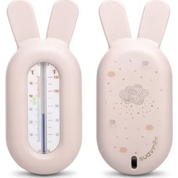 teploměr do vody pro miminko Suavinéx SUAVINEX teploměr do vany DREAMS Růžový