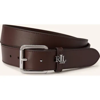 Opasek Lauren Ralph Lauren Dámský Kožený Opasek, tmavě hnědá, 75