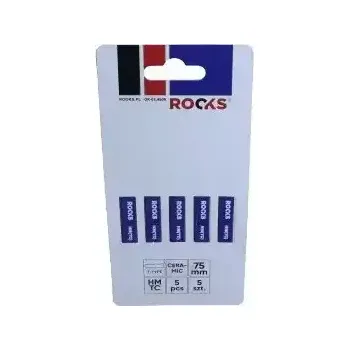 Nářadí pro automobil ROOKS Sada karbid wolframu pilových listů do přímočaré pily typ T na keramiku 5 ks RKS OK-03.4509