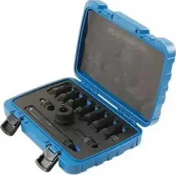 Gola sada LASER Sada nástavců rázových Truck 3/4" 12 ks Hex 14 17 19 21 22 mm LSR 7690