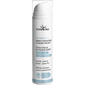 Čistící emulze na posilnění kožní bariéry na tvář i tělo Dermacare+ 200ml Soaphoria