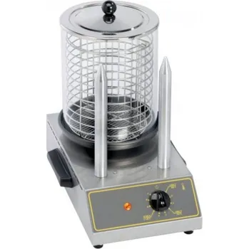 Hotdogovač Roller Grill HOT DOG s ohřívačem párků CS E, 2 trny