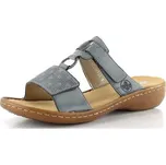 Rieker pantofle s upínacími pásky modré 60885-12 - 41 | P617823