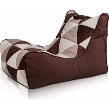 Sedací pytel Sedací vak Flavio Imperia Plus Mix - Hnědá