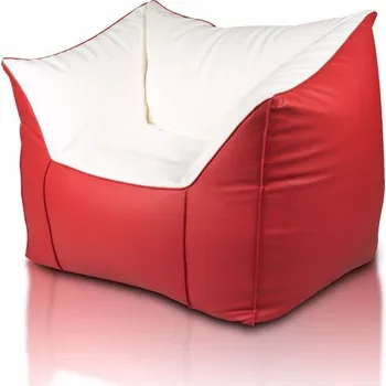 Sedací pytel Sedací vak Comfort Eko kůže - Červená