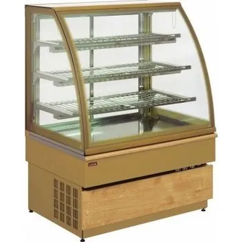 Stolní teplá vitrína Georgia III 1500 Hot, inox