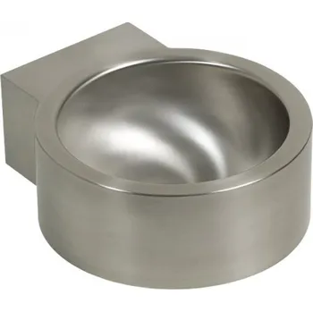 Umyvadlo Nerezové umyvadlo Sanela SLUN 17 bez přepadu, matné provedení