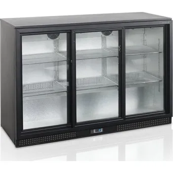 Lednice Minibar Tefcold BA31S-3 prosklené posuvné dveře
