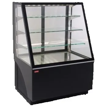 Cukrářská chladicí vitrína Aldan Straight Lux 1000 šikmý - šedá